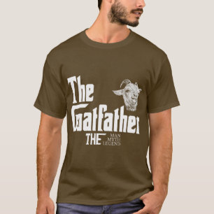 Funny Goat Farm Animal for Farmer Goat Dad Farm An T-Shirt