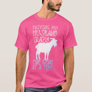 Funny Goat Girls Farm Animal Goat Farmer T-Shirt