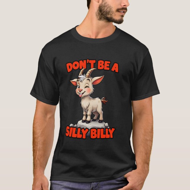 Funny Goat Kid Sheep Lamb Animal Joke T-Shirt (Front)