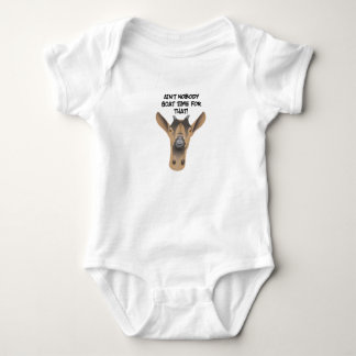 Funny Goat Onsie Baby Bodysuit