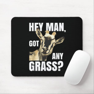 Funny Goat Pun Farm Animal Meme Gift for Goat Love Mouse Mat