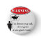 Funny Goat Warning