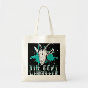 Funny Goat whisperer Funny Farmer Tote Bag