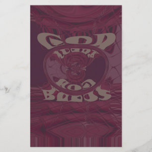 Funny God Bless  kenya  Hakuna Matata Giraffes wov Stationery