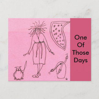 Funny Goddess Cat Gak Postcard