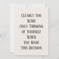 Funny Going Away Card for Coworker Boss, Humour 