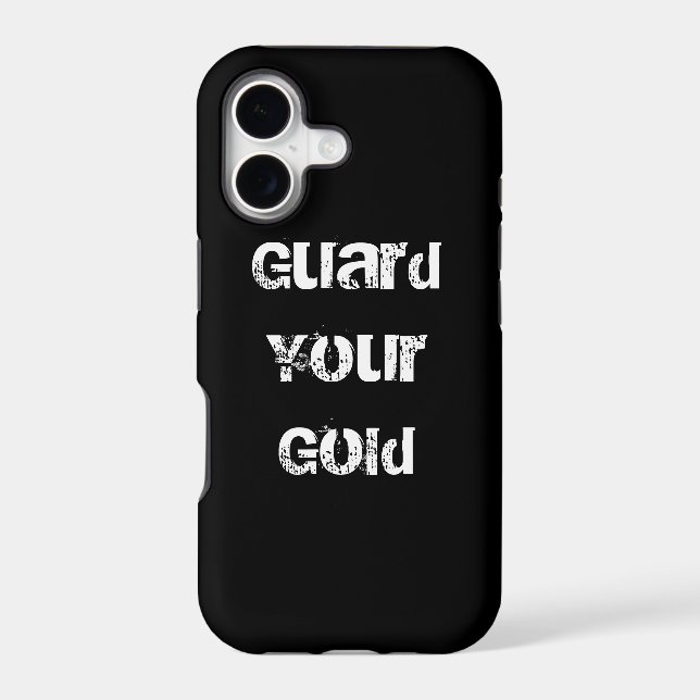 Funny Gold Saying (Back)