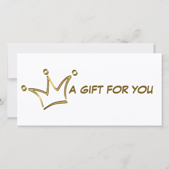 Funny Golden Crown - luxury royal 1 (Front)