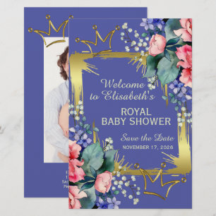 Funny Golden Crown - luxury royal 1 + your text Stationery