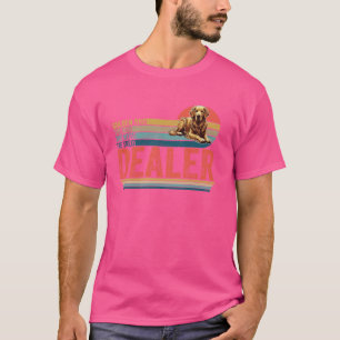 FUNNY GOLDEN DADDY RETRO GOLDEN RETRIEVER DOG PUPP T-Shirt