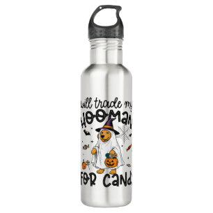 Funny Golden Dog Halloween Ghost Spooky 710 Ml Water Bottle