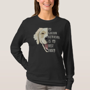 Funny Golden Retriever My Fluffy Friend T-Shirt