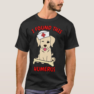 Funny Golden Retriever Tells A Lame Joke T-Shirt
