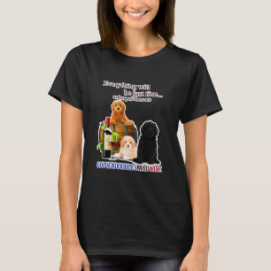 Funny Goldendoodle Dog Great Any Dog T-Shirt