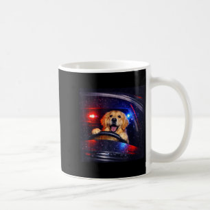 Funny Goldendoodle Drinking Iced Coffee Animal Mem Mug