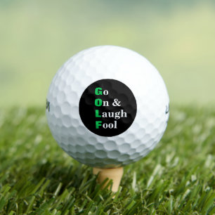 Funny Golf Acronym Balls