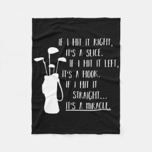 Funny Golf Apparel And Funny Golf Clothes Uni-adul Fleece Blanket