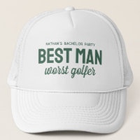 Funny golf bachelor party best man worst golfer
