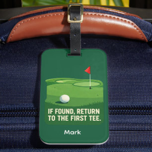 Funny Golf Bag Tag Collection for Golf Addicts 