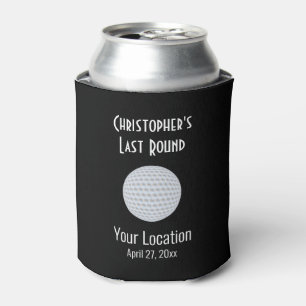 Funny Golf Ball Bachelor Party Wedding Favour Can Cooler