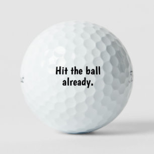 Funny Golf Ball Gift Set for Dad, Mum, and Golfers