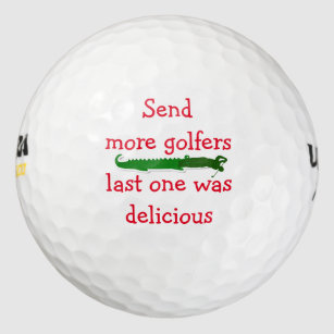 Funny Sayings Golf Balls Zazzle Uk