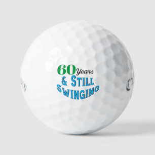 Funny Golf Balls 60th Birthday