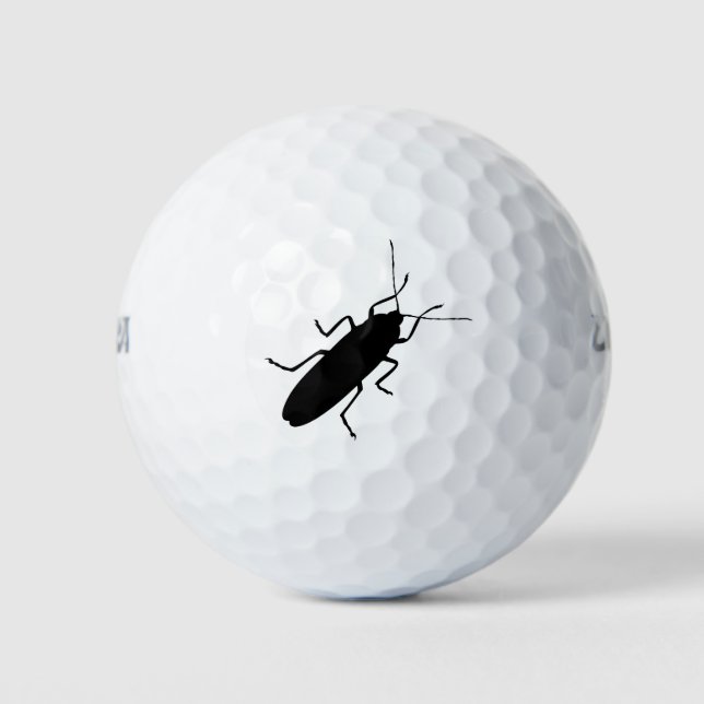 Funny Golf Balls Insect Joke (Front)