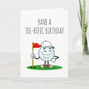 funny golf birthday cards