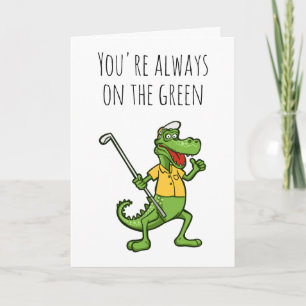 funny golf birthday cards