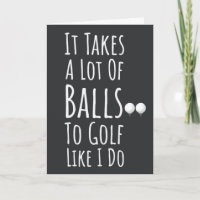 Funny Golf Cards For Him Dad Grandpa Golfer