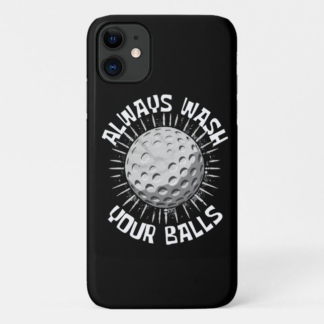 Funny-golf Case-Mate iPhone Case (Back)