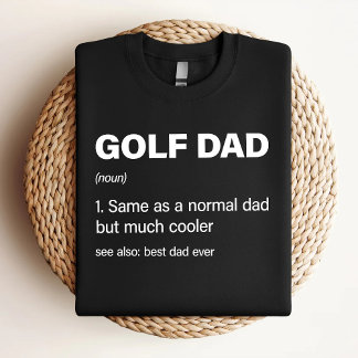 Funny Golf Dad Definetion T-Shirt
