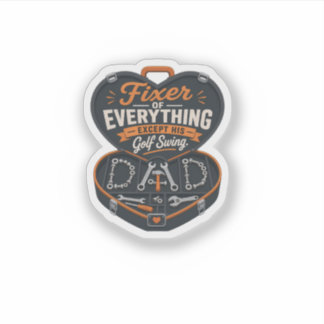 Funny Golf Dad T-Shirt – Fixer of Everything