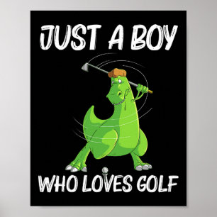 Funny Golf Gift For Boys Kids Golf Field Game Golf Poster