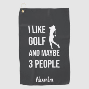 Funny Golf Gifts For Her Ladies Women Fun Girls Towel