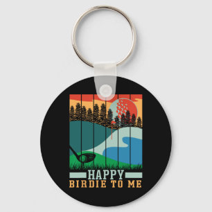 Funny Golf Happy Birdie To Me Golfer Dad Uncle Bir Key Ring