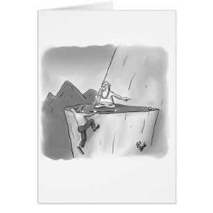 Funny Golf Humour Blank Greeting Card