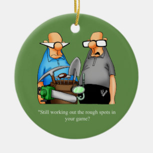 Funny Golf Humour Ornament Gift