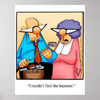 Funny Golf Humour Poster