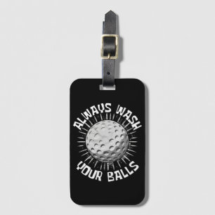 Funny-golf Luggage Tag