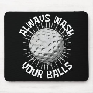 Funny-golf Mouse Mat