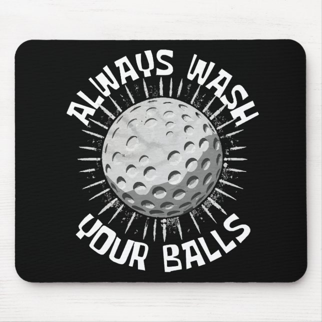 Funny-golf Mouse Mat (Front)