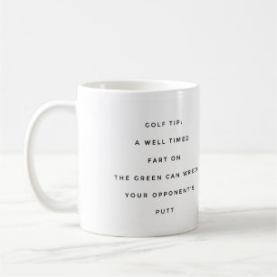 funny golf mug