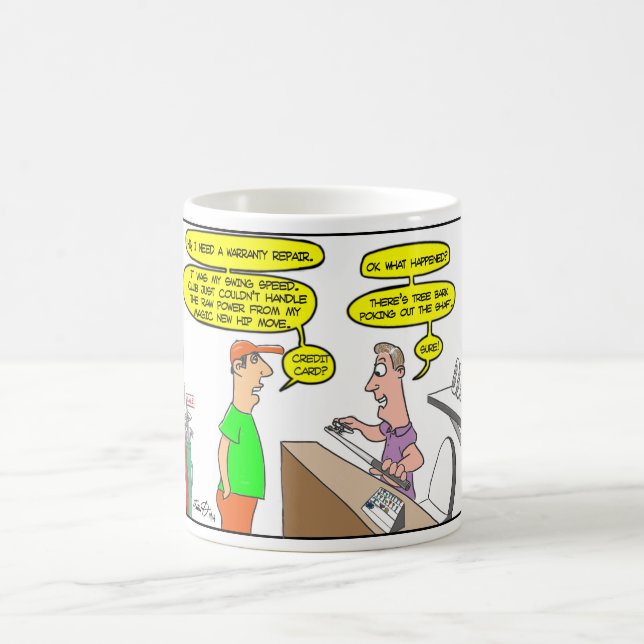 Funny Golf Mug (Center)