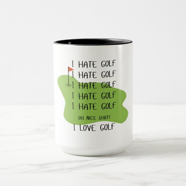 Funny Golf Mug For Golf Lovers (Center)