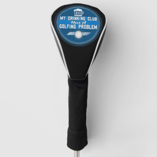 Funny Golf My Drinking Club Golfer Head Cover