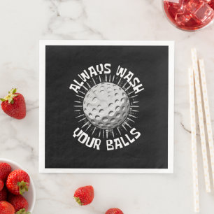 Funny-golf Napkin