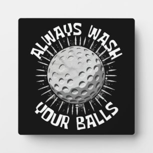 Funny-golf Plaque