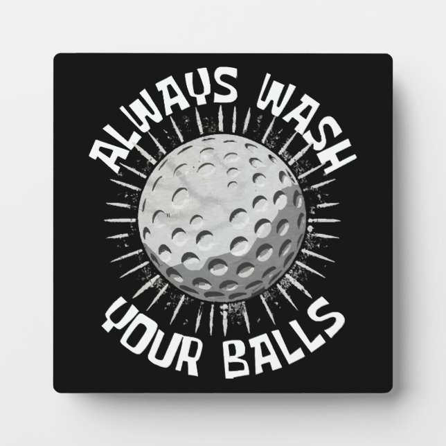 Funny-golf Plaque (Front)